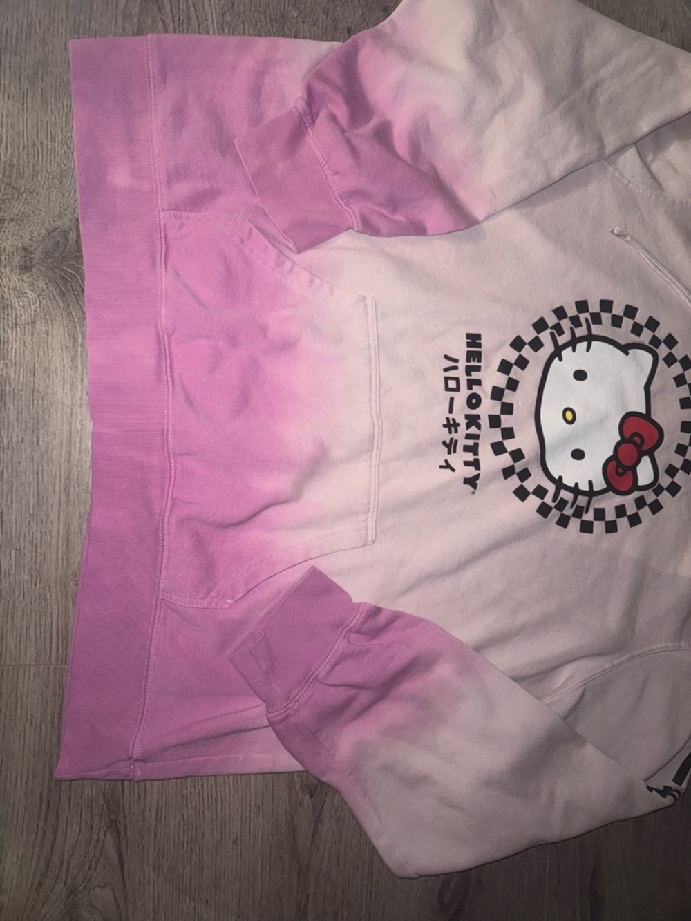Hello Kitty bioworld unisex 3XL Ombré hoodie 2023 - Picture 3 of 11